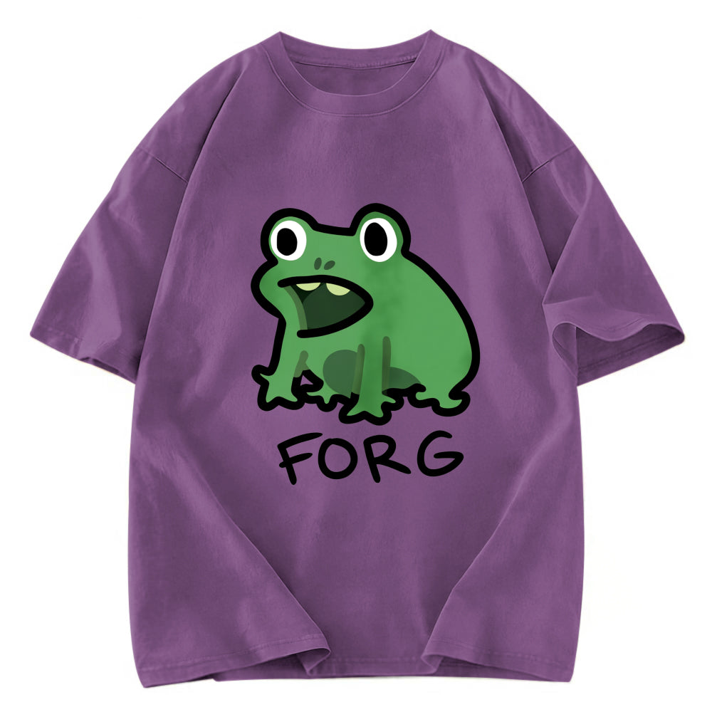 Tokyosol Funny Forg Japanese Washed T-Shirt
