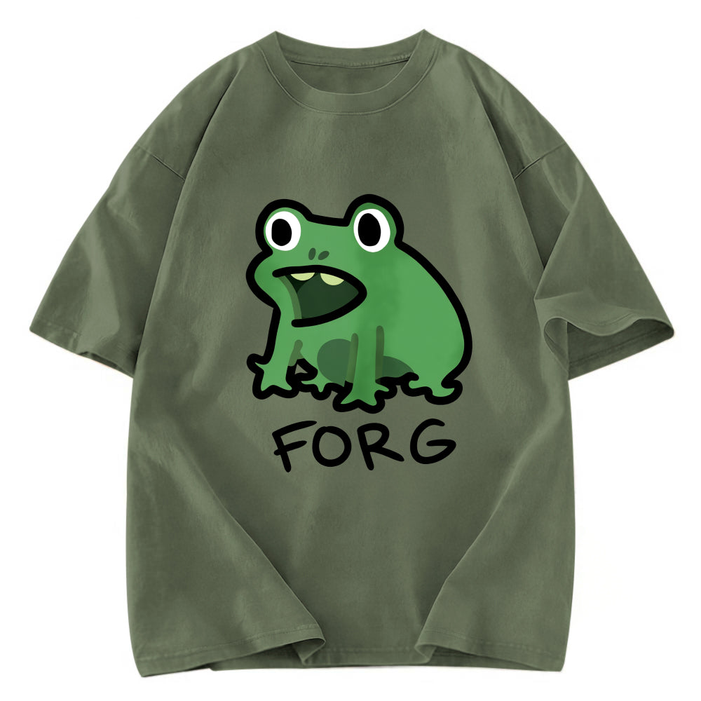 Tokyosol Funny Forg Japanese Washed T-Shirt