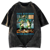 Tokyosol This Kitchen Is For Dancing Washed T-Shirt