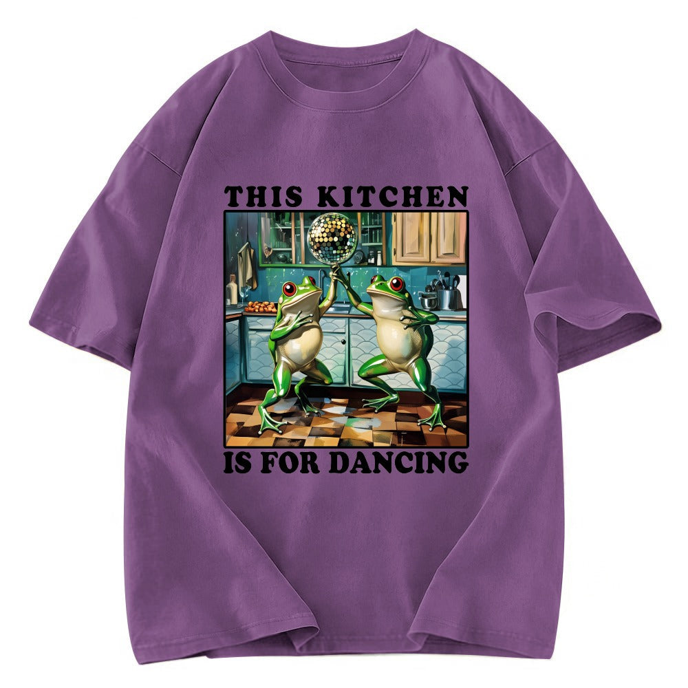 Tokyosol This Kitchen Is For Dancing Washed T-Shirt