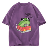 Tokyosol Frog Driving Washed T-Shirt