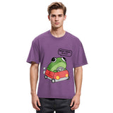 Tokyosol Frog Driving Washed T-Shirt