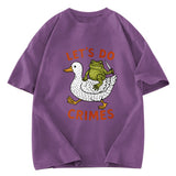 Tokyosol Frog Ready To Commit Crime Washed T-Shirt