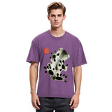 Tokyosol Ink Painting Frog Washed T-Shirt