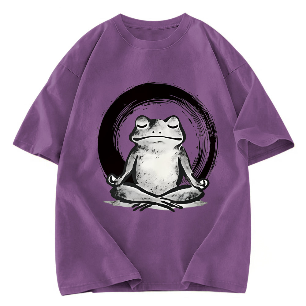 Tokyosol Zen Frog Japan Washed T-Shirt