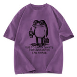Tokyosol Decadent Frog Washed T-Shirt