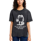 Tokyosol Decadent Frog Washed T-Shirt