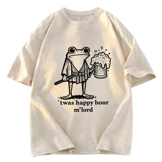Tokyosol Happy Hour Frog Washed T-Shirt