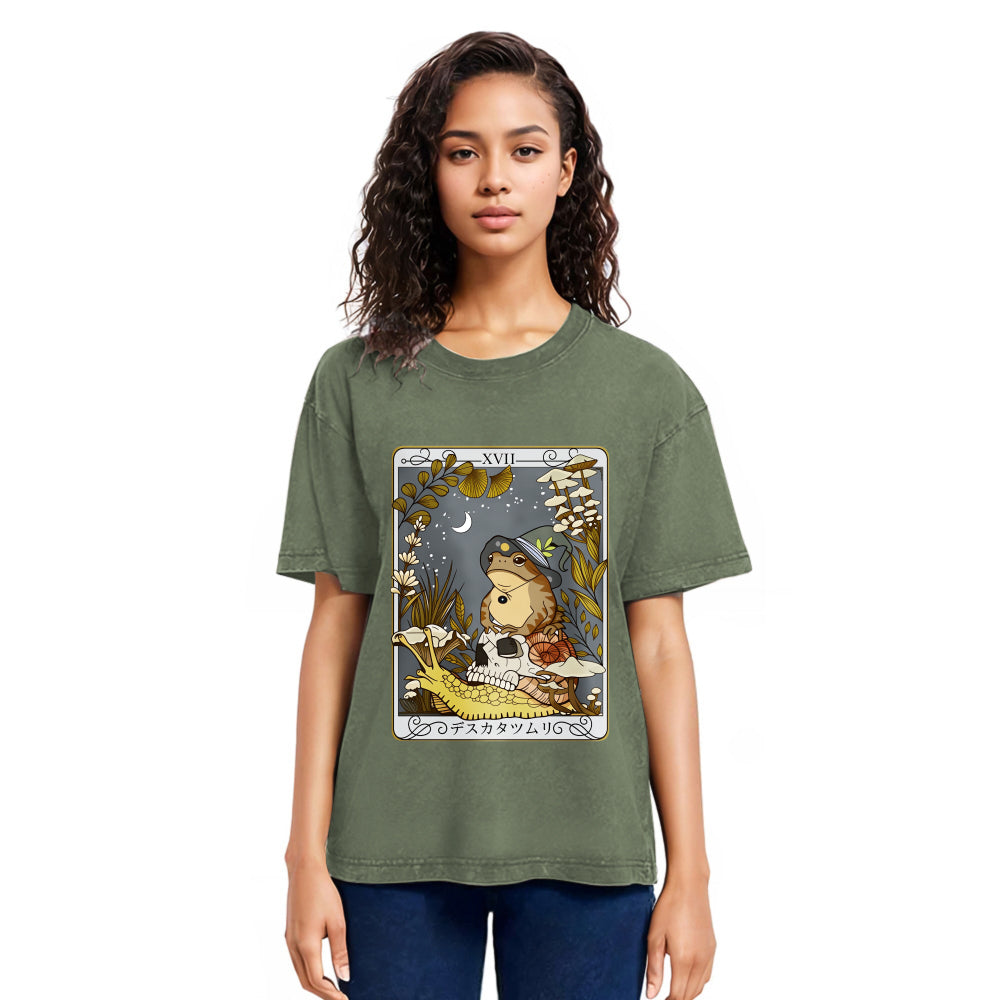 Tokyosol Magic Frog Japanese Washed T-Shirt