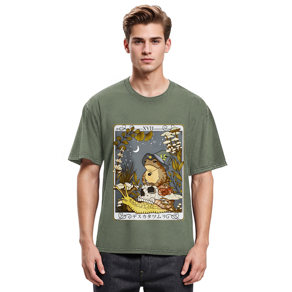 Tokyosol Magic Frog Japanese Washed T-Shirt