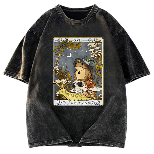Tokyosol Magic Frog Japanese Washed T-Shirt