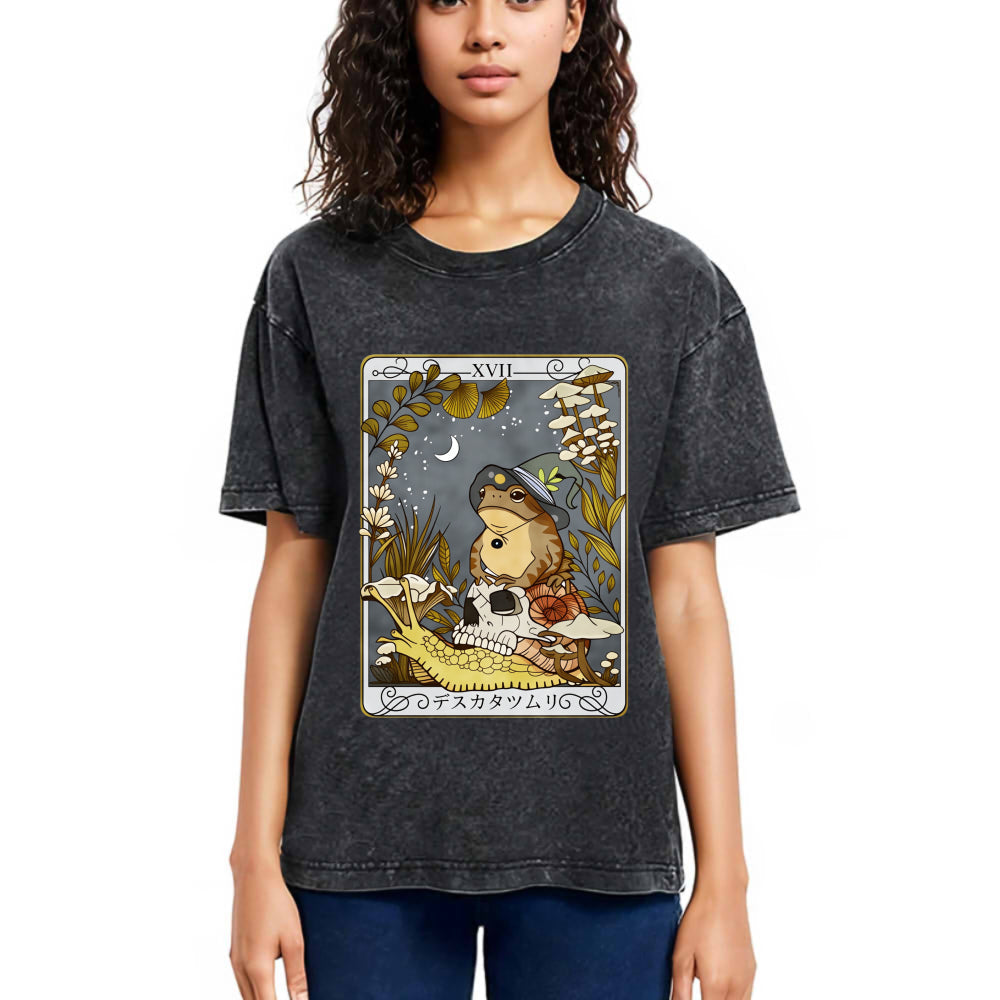 Tokyosol Magic Frog Japanese Washed T-Shirt