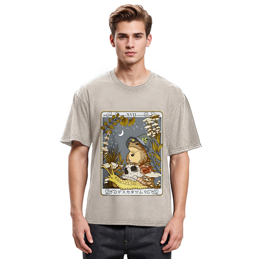 Tokyosol Magic Frog Japanese Washed T-Shirt