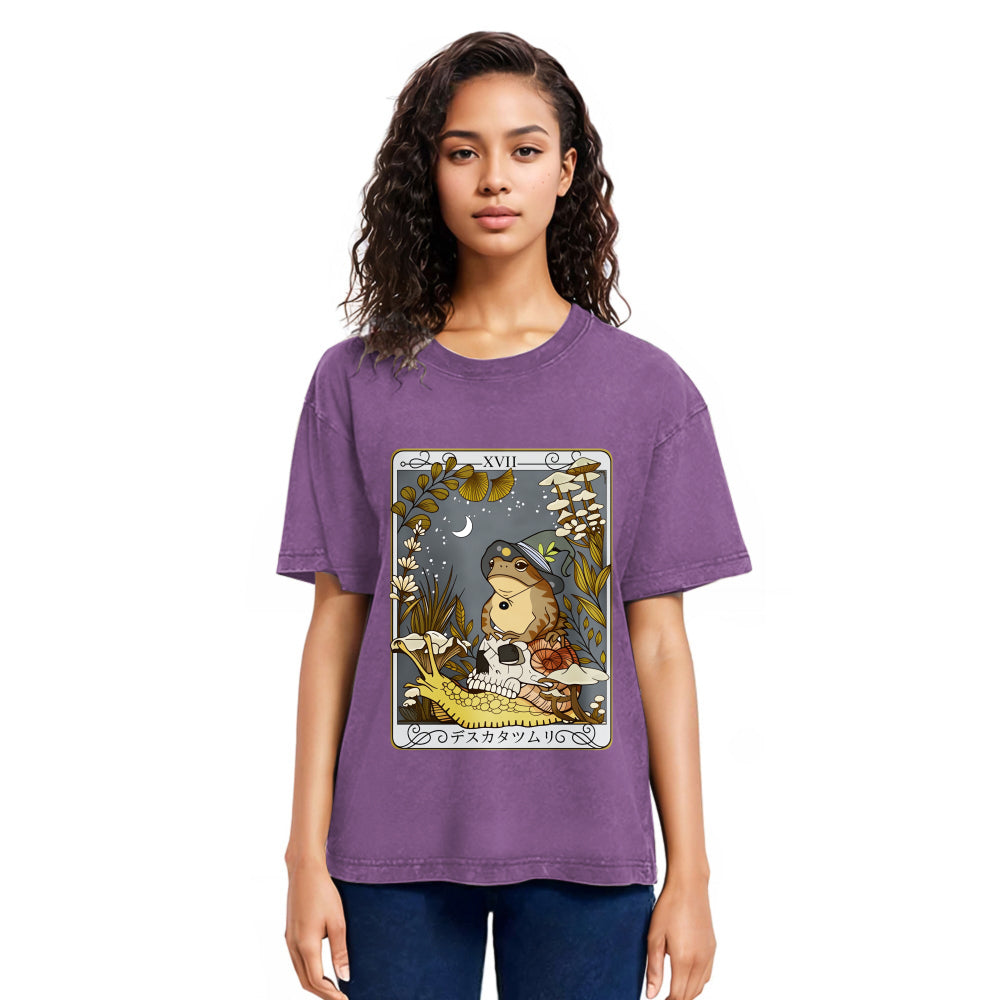 Tokyosol Magic Frog Japanese Washed T-Shirt
