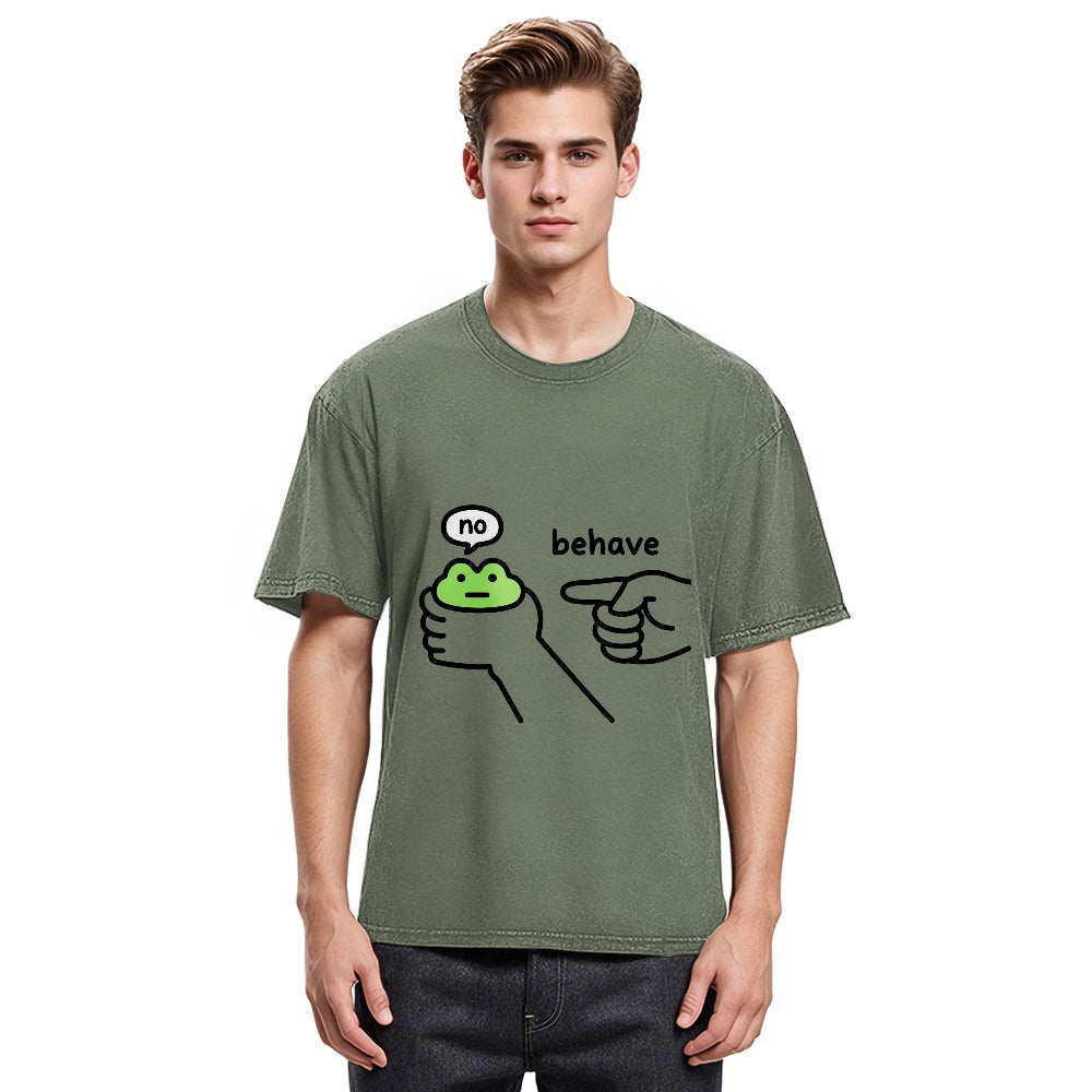 Tokyosol Dishonest Frog Washed T-Shirt