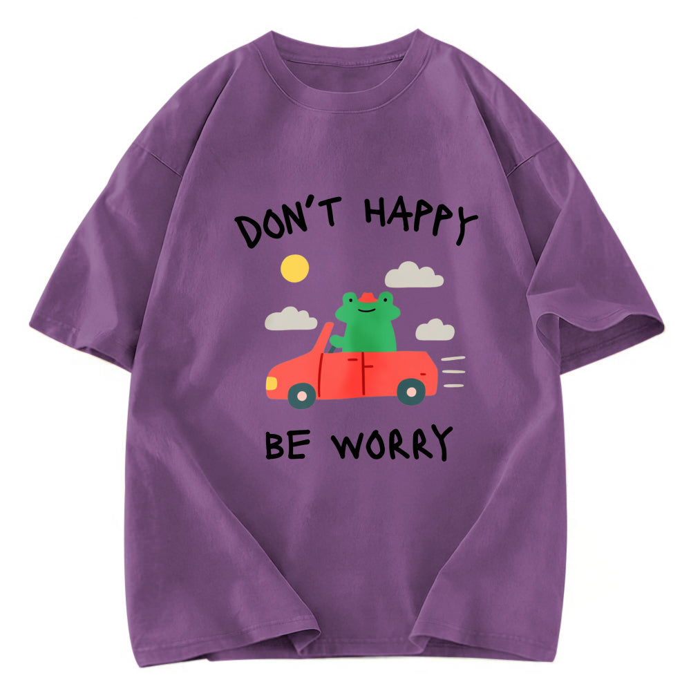 Tokyosol Don't Happy Washed T-Shirt