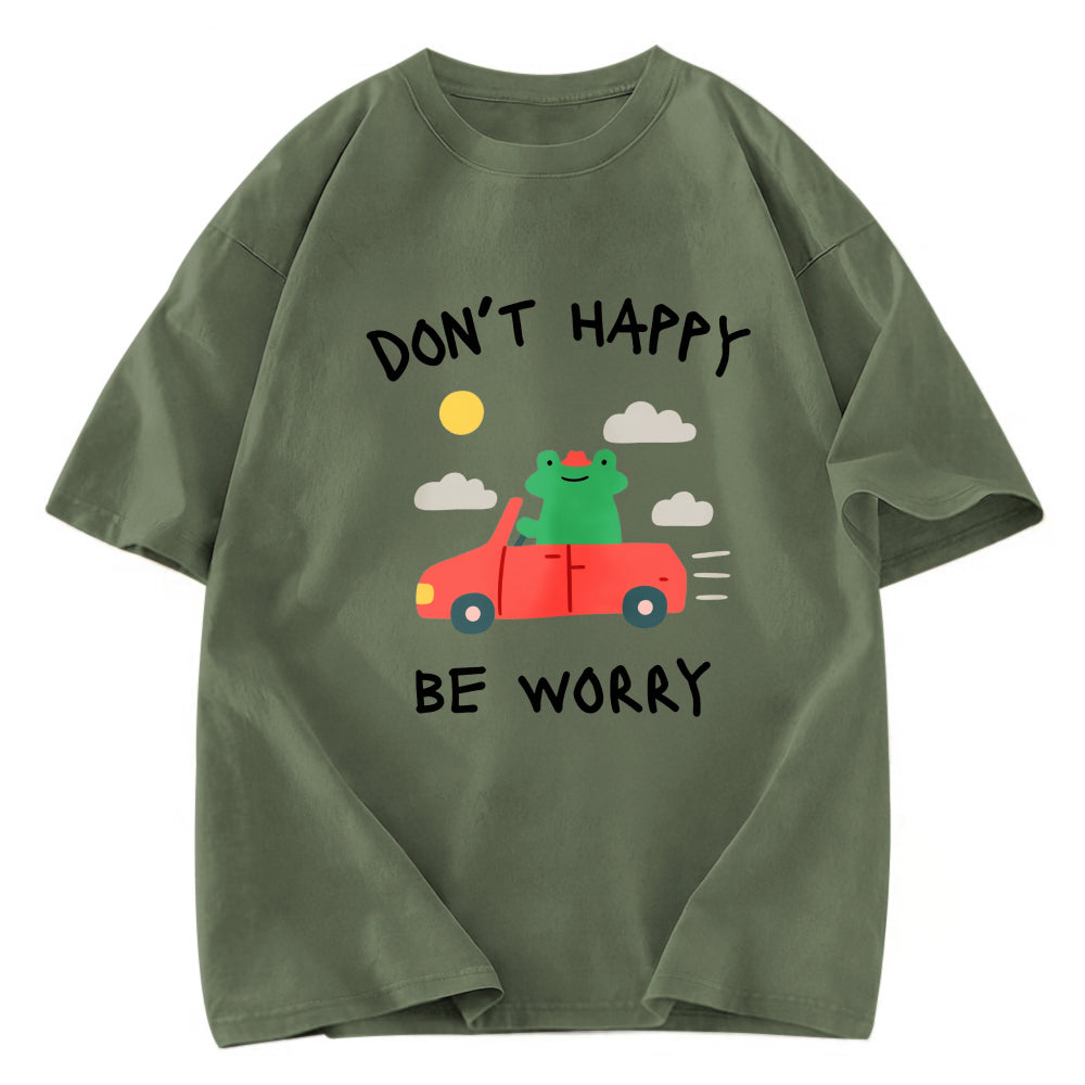 Tokyosol Don't Happy Washed T-Shirt