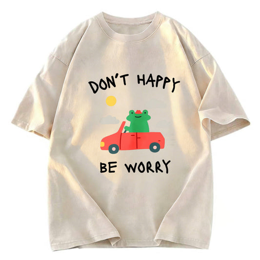 Tokyosol Don't Happy Washed T-Shirt