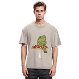 Tokyosol Frog on Mushroom Washed T-Shirt