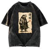 Tokyosol Samurai Frog Washed T-Shirt