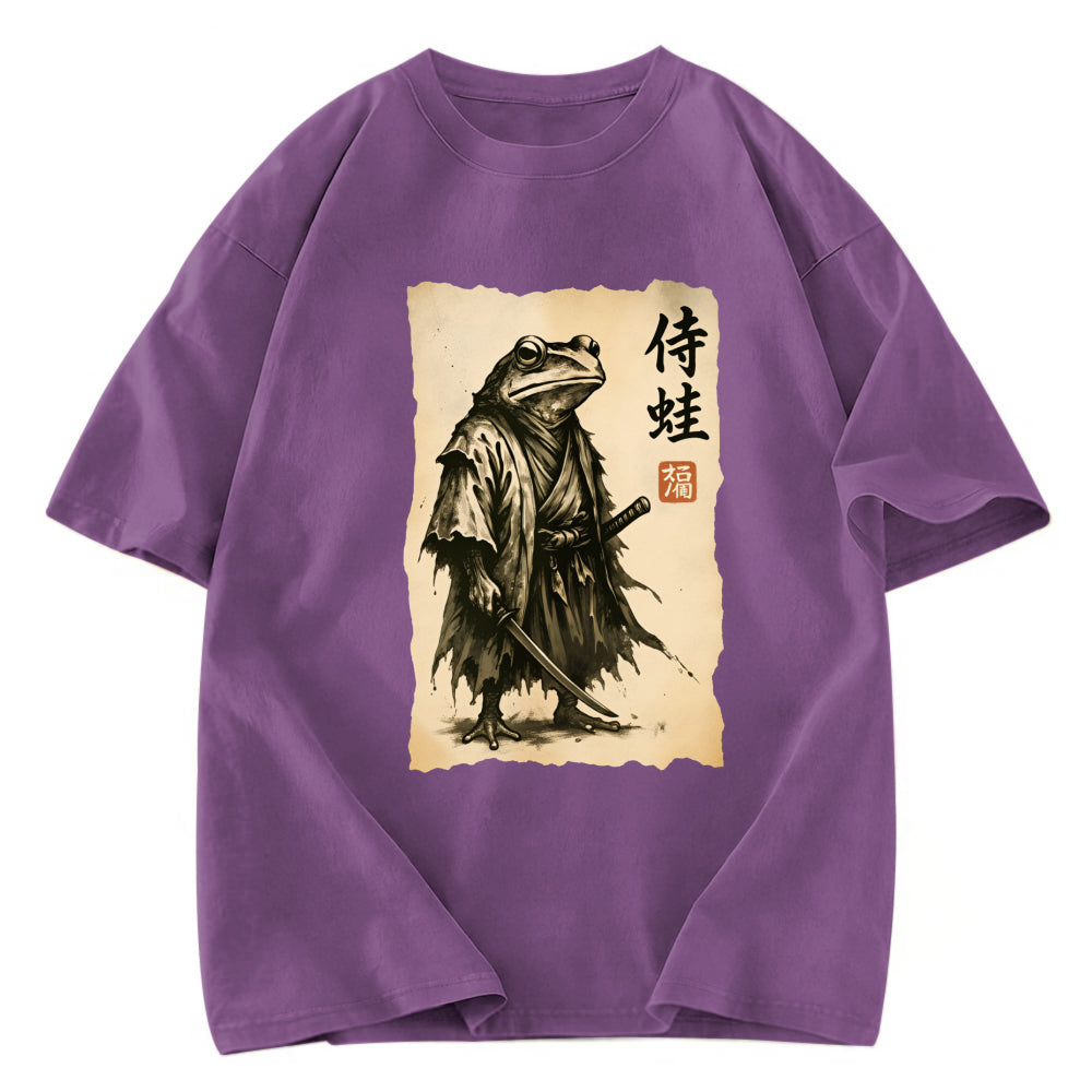 Tokyosol Samurai Frog Washed T-Shirt