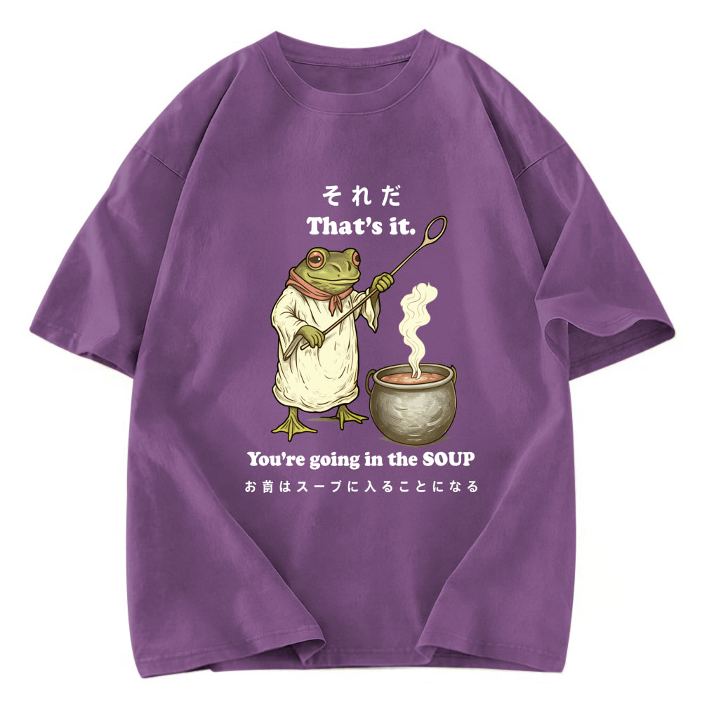 Tokyosol You're Going in the Soup Washed T-Shirt