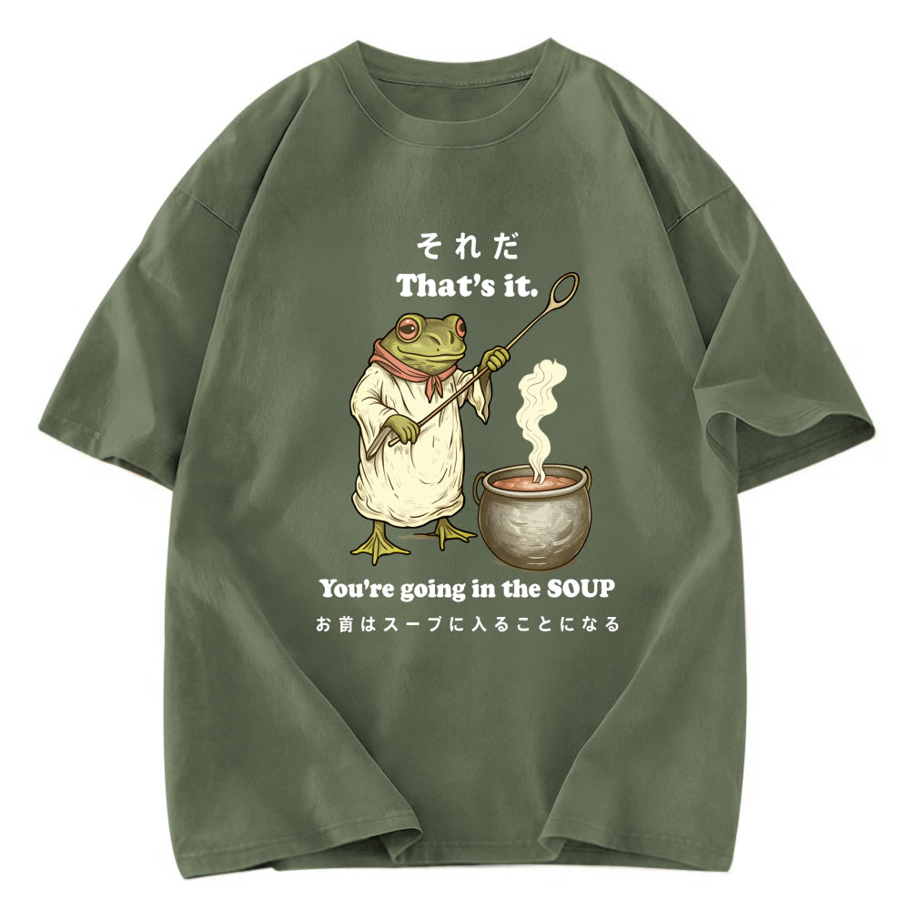 Tokyosol You're Going in the Soup Washed T-Shirt