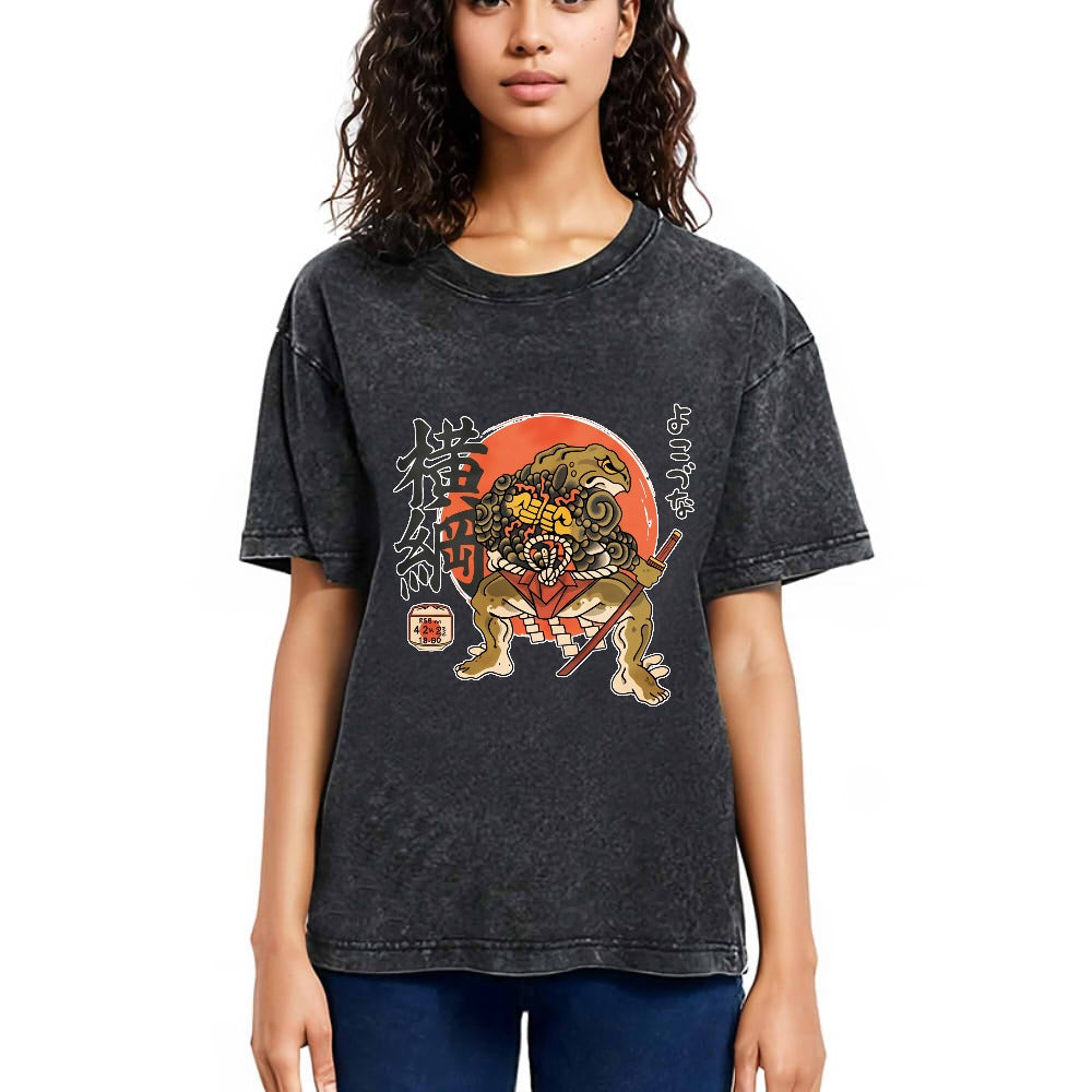 Tokyosol Yokozuna Japanese Washed T-Shirt