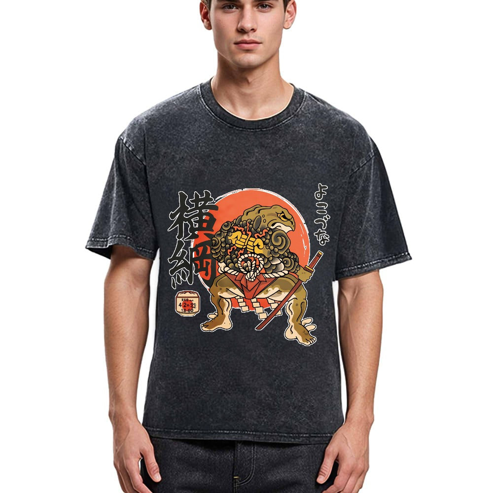 Tokyosol Yokozuna Japanese Washed T-Shirt