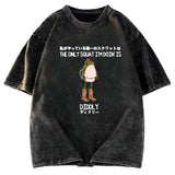 Tokyosol The Only Squat I'm Doin' Is Diddly Funny Cowboy Frog Washed T-Shirt