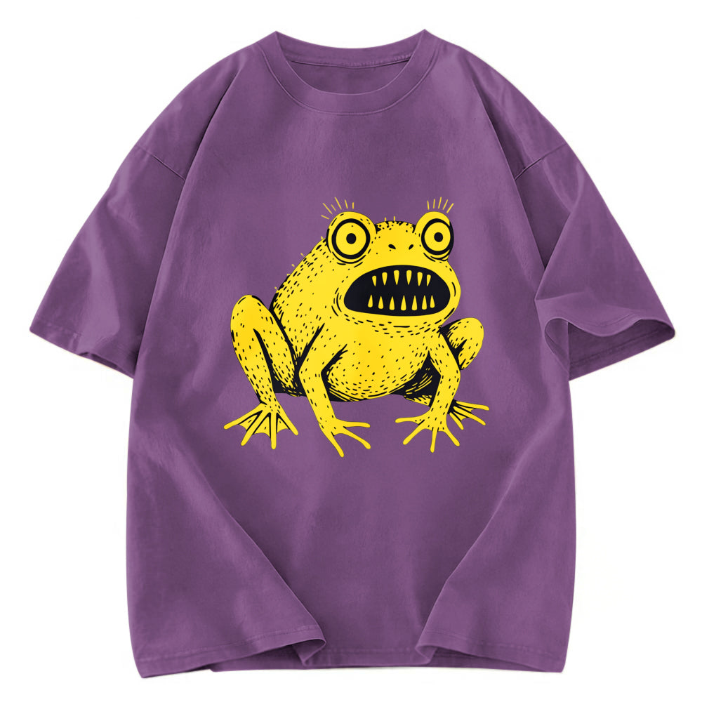Tokyosol Horrible Japanese Frog Vintage Washed T-Shirt