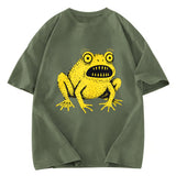 Tokyosol Horrible Japanese Frog Vintage Washed T-Shirt