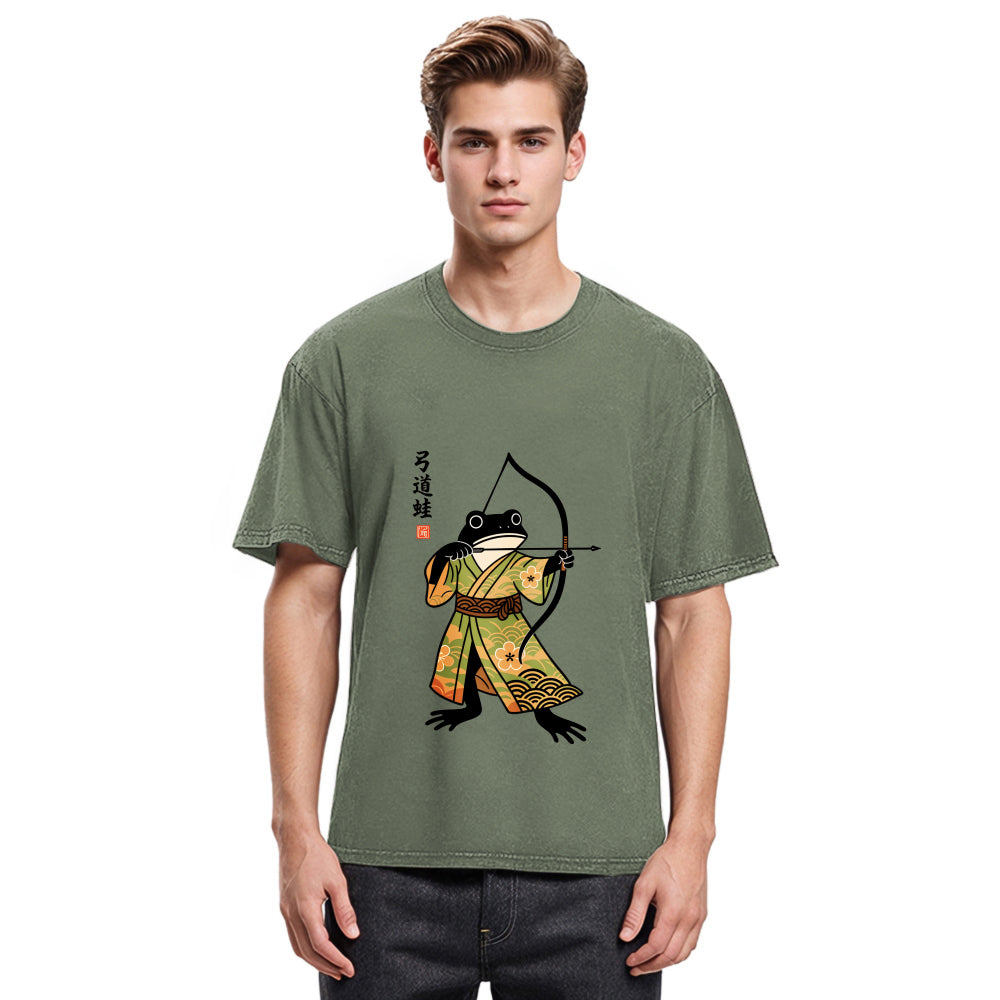 Tokyosol Frog Shooter Washed T-Shirt