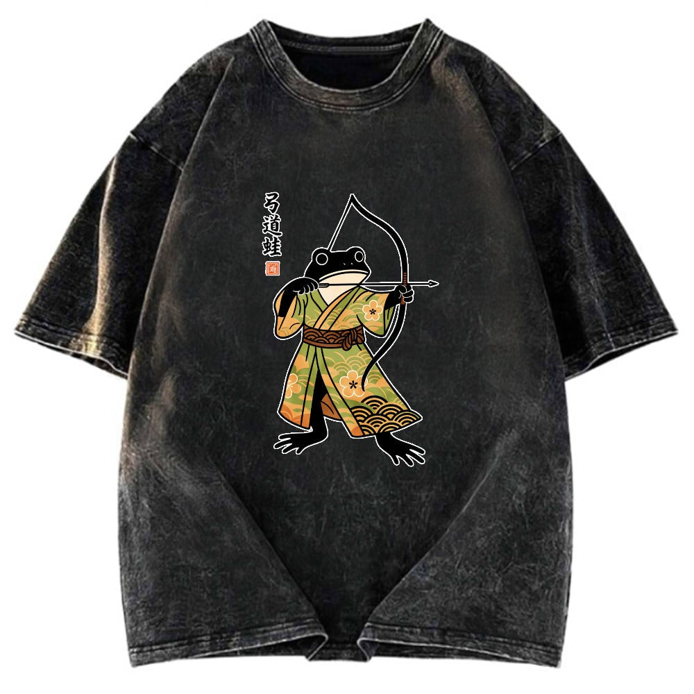 Tokyosol Frog Shooter Washed T-Shirt