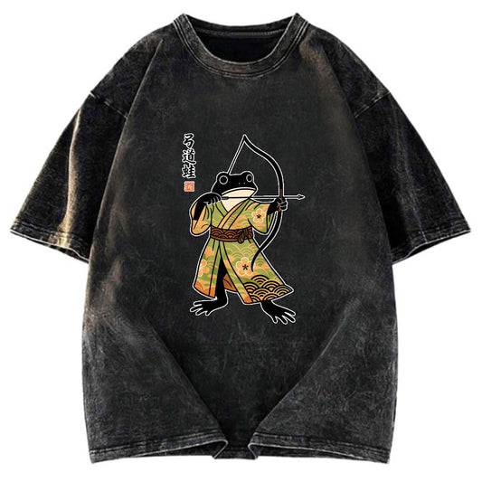 Tokyosol Frog Shooter Washed T-Shirt