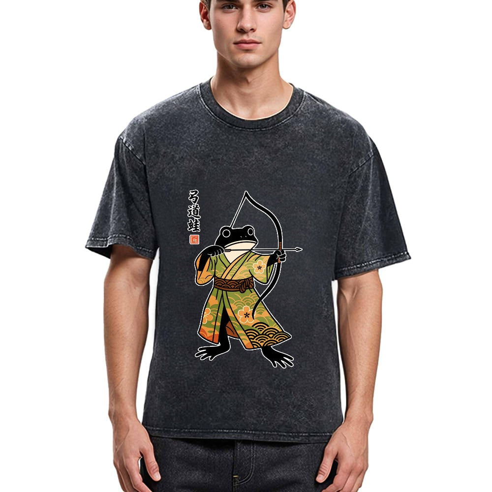 Tokyosol Frog Shooter Washed T-Shirt