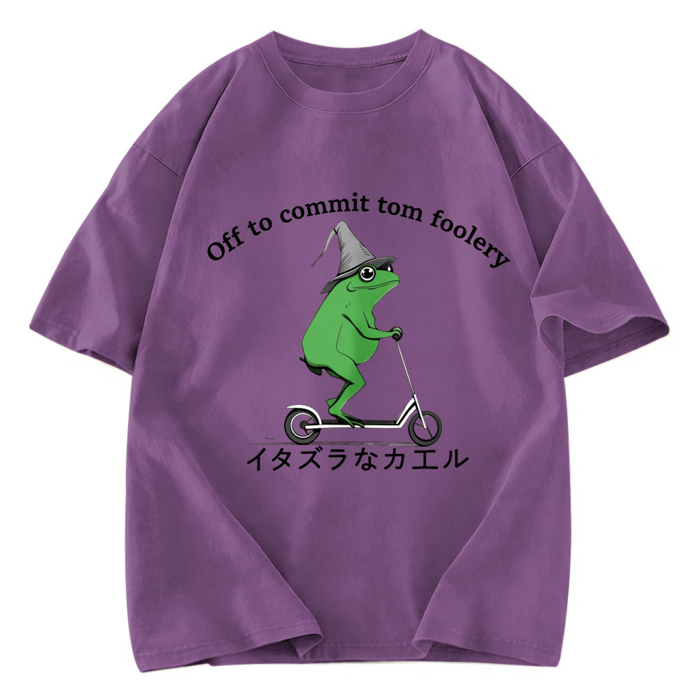 Tokyosol Stupid Frog Washed T-Shirt