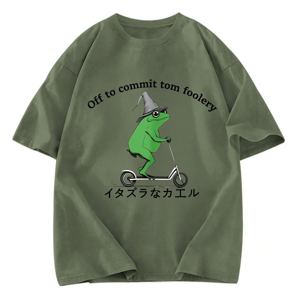 Tokyosol Stupid Frog Washed T-Shirt