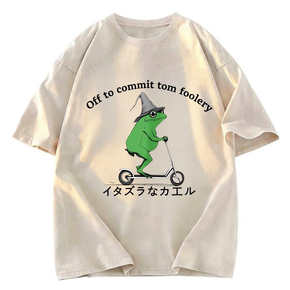 Tokyosol Stupid Frog Washed T-Shirt