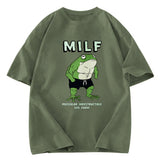 Tokyosol MILF Frog Washed T-Shirt