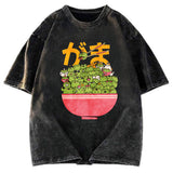Tokyosol Frog Bowl Washed T-Shirt