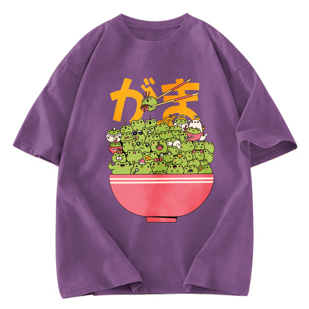 Tokyosol Frog Bowl Washed T-Shirt