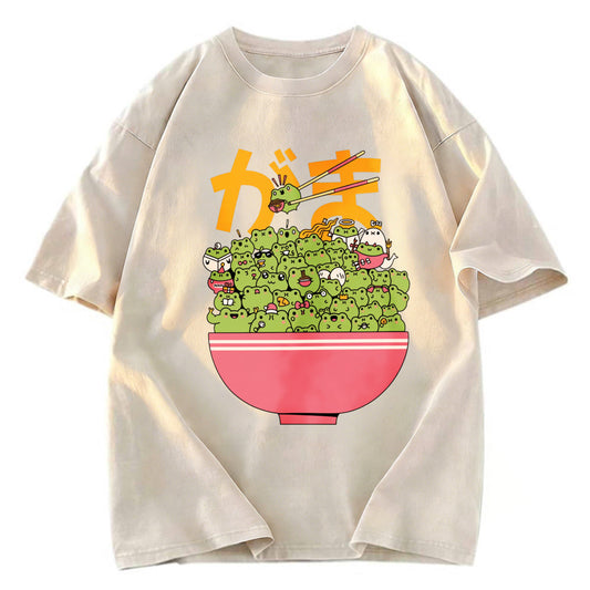Tokyosol Frog Bowl Washed T-Shirt