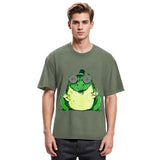 Tokyosol Hipnogenic Star Hypnotize Frog Washed T-Shirt