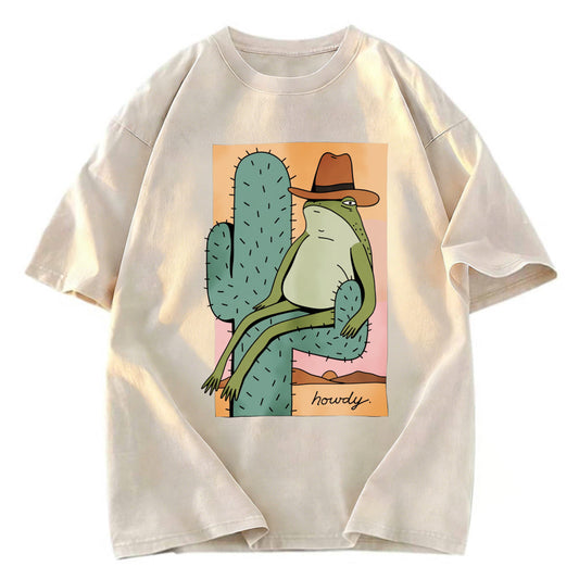 Tokyosol Cowboy Frog Washed T-Shirt
