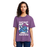 Tokyosol Ribbit Madafaka Funny Gangster Frog Washed T-Shirt