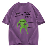 Tokyosol Give You Frog Washed T-Shirt