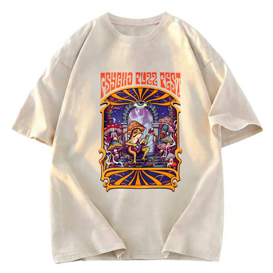 Tokyosol Psychedelic Frog Washed T-Shirt