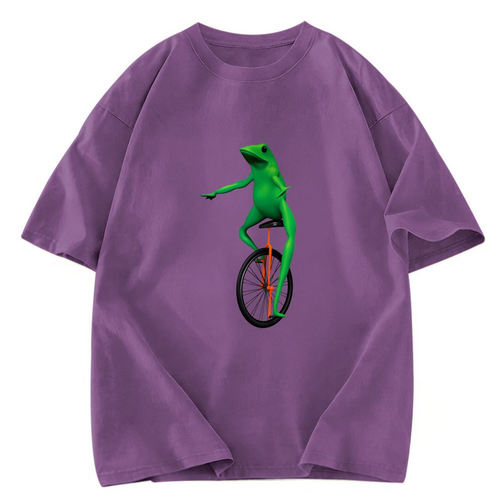 Tokyosol Dat Boi: Fog on Unicycle Washed T-Shirt