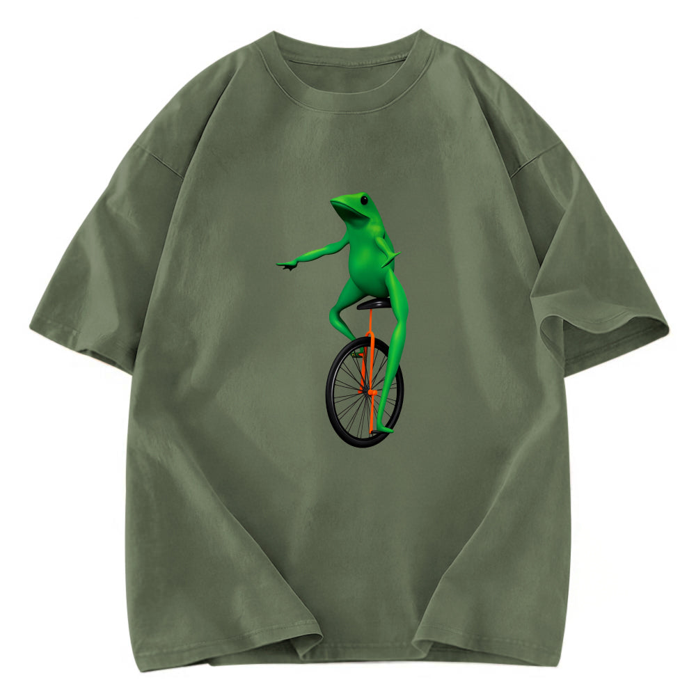 Tokyosol Dat Boi: Fog on Unicycle Washed T-Shirt